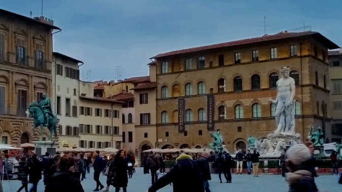 018-Piazza della Signoria - scorcio